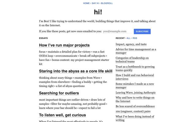 Screenshot of Ben Kuhn
        I'm Ben! I like trying to understand the world, building things that improve it, and talking about it on the Internet.