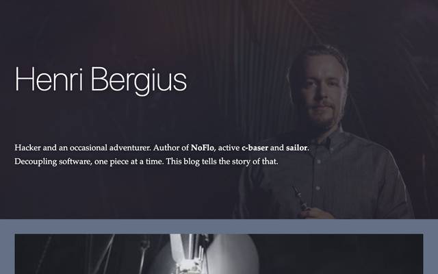 Screenshot of bergie.iki.fi/now